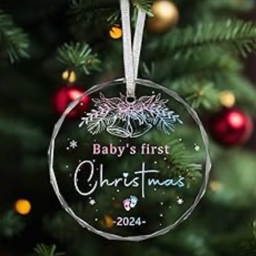 Christmas ornament for tree baby’s first